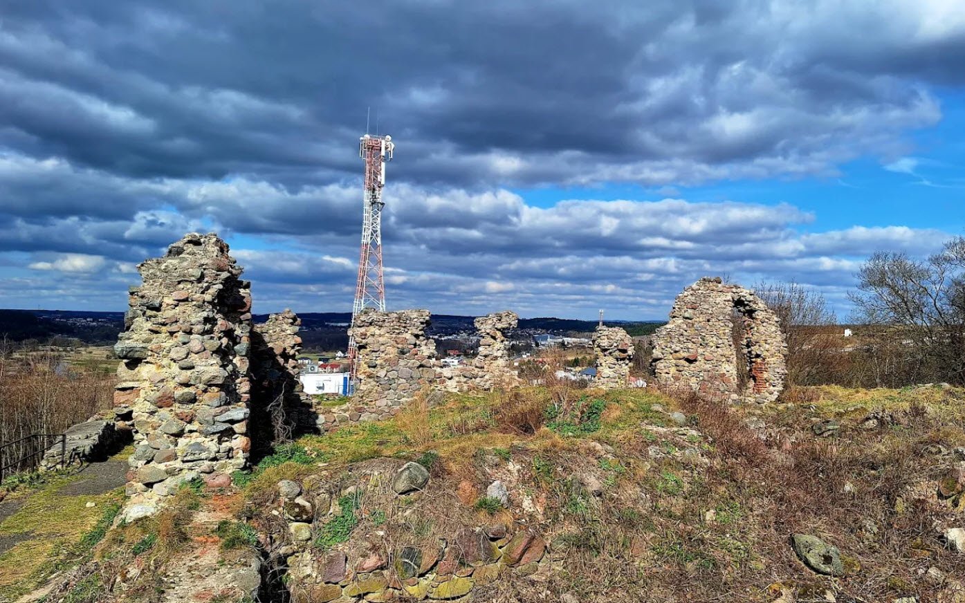 Castle ruins in Kurzętnik, Kurzętnik, Poland, Poland